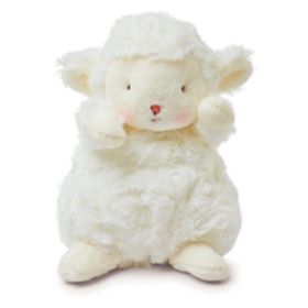 Apricot Lamb Toys Plush Cream Lamb Sheep Stuffed Animal with Fluffy Soft Ears for children(Cream Lamb, 6.7''/17 cm)